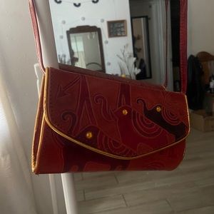 Vintage elephant purse